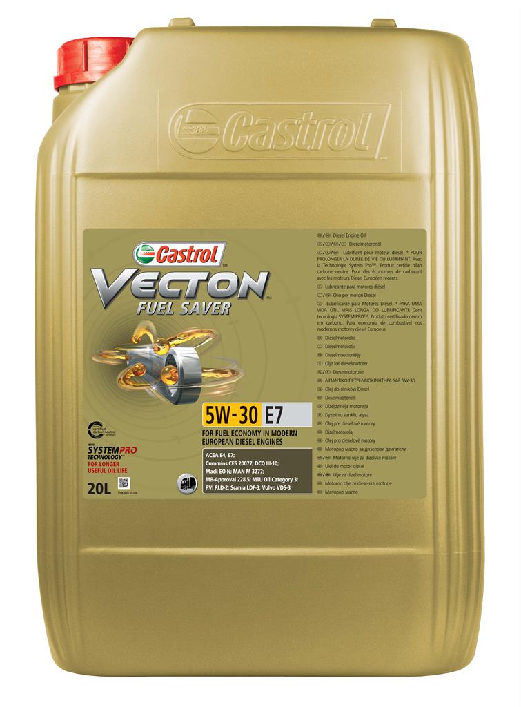 CASTROL VECTON FUEL SAVER 5W-30 E7 20L