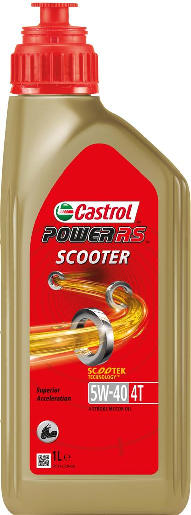 CASTROL POWER RS SCOOTER 4T 5W-40 12X1L