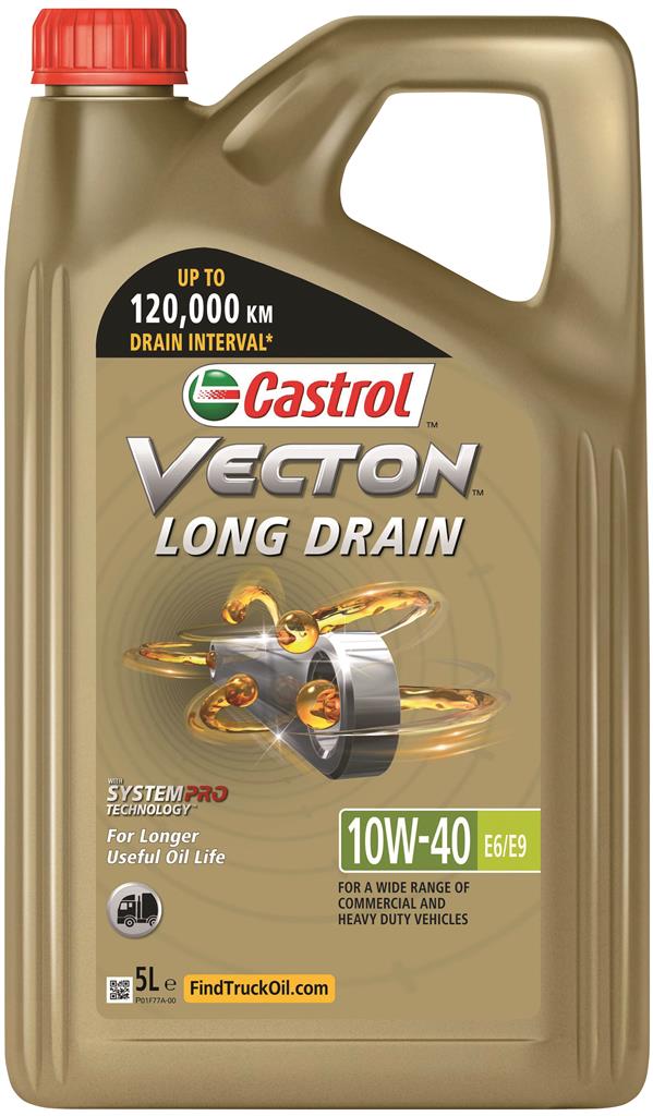 CASTROL VECTON LONG DRAIN 10W-40 E6/E9 4X5L