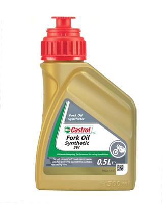 CASTROL SYNTHETIC FORK OIL 5W 12X0.5L