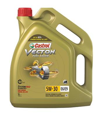 CASTROL VECTON FUEL SAVER 5W-30 E6/E9 4X5L
