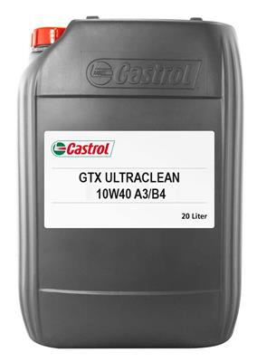 CASTROL GTX ULTRACLEAN 10W-40 A3/B4 20L