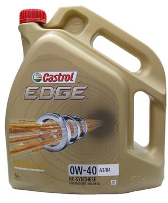 CASTROL EDGE 0W-40 A3/B4 4X5L