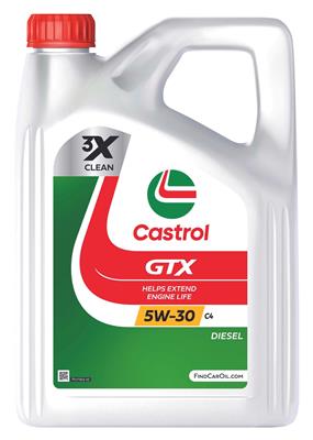 CASTROL GTX 5W-30 C4 4X5L