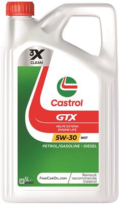 CASTROL GTX 5W-30 RN17 4X5L